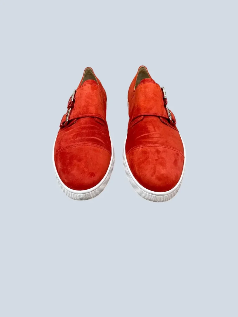Sneakers Monk Strap in suede, 44., foto 3 di 5