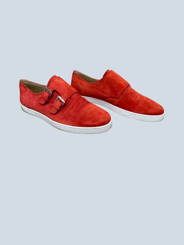 Sneakers Monk Strap in suede, 44., foto 2 di 5