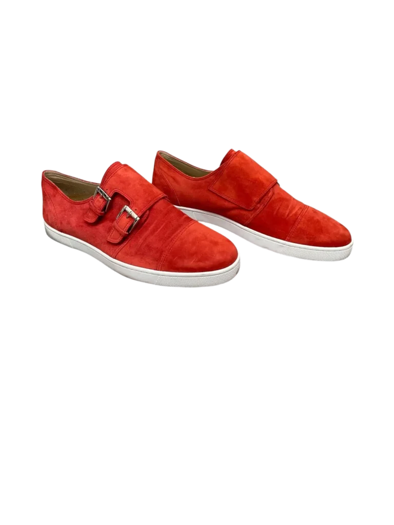 Sneakers Monk Strap in suede, 44., foto 2 di 5