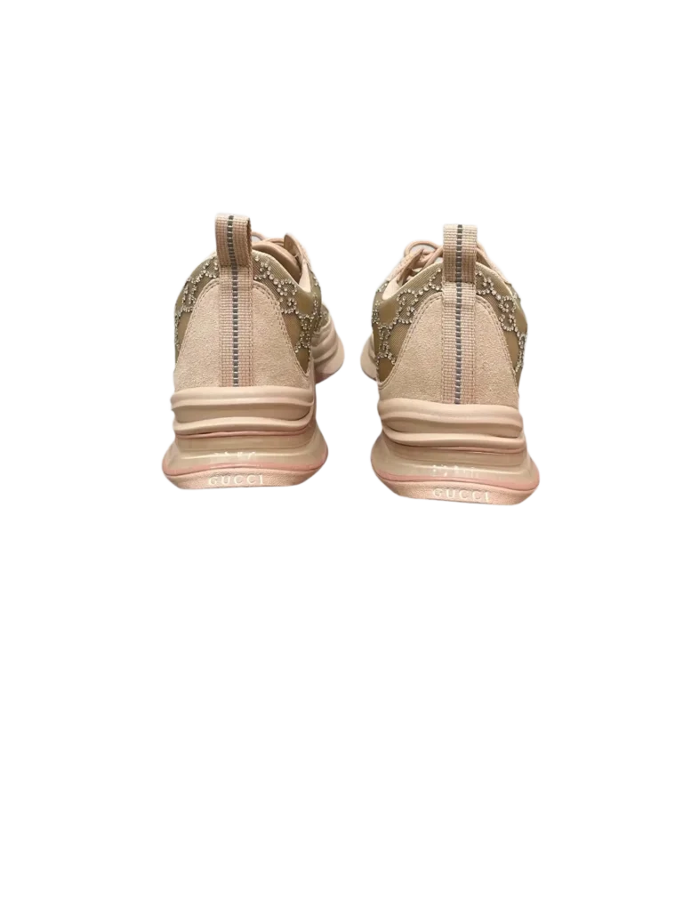 Run mesh and rhinestone sneakers, 39,5., photo 4 of 8