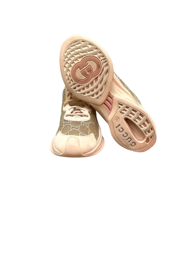 Run mesh and rhinestone sneakers, 39,5., photo 5 of 8