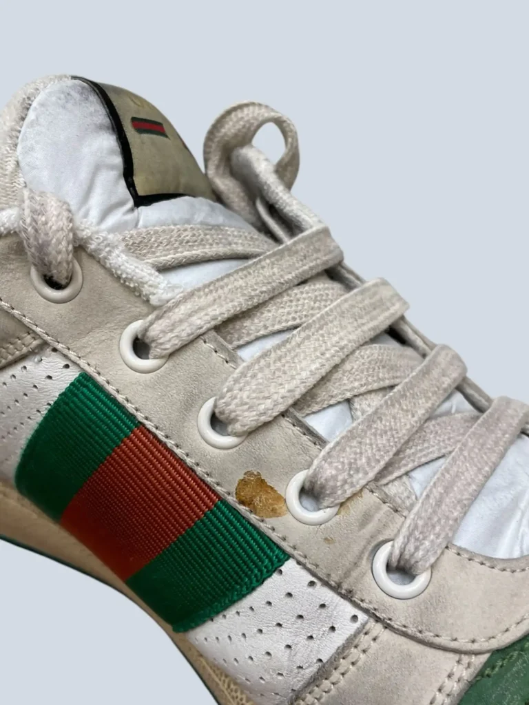 Sneakers Screener in pelle con dettaglio web, 11,5., foto 8 di 8