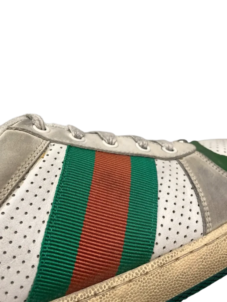 Screener leather sneakers with web detail, 11.5., photo 7 of 8