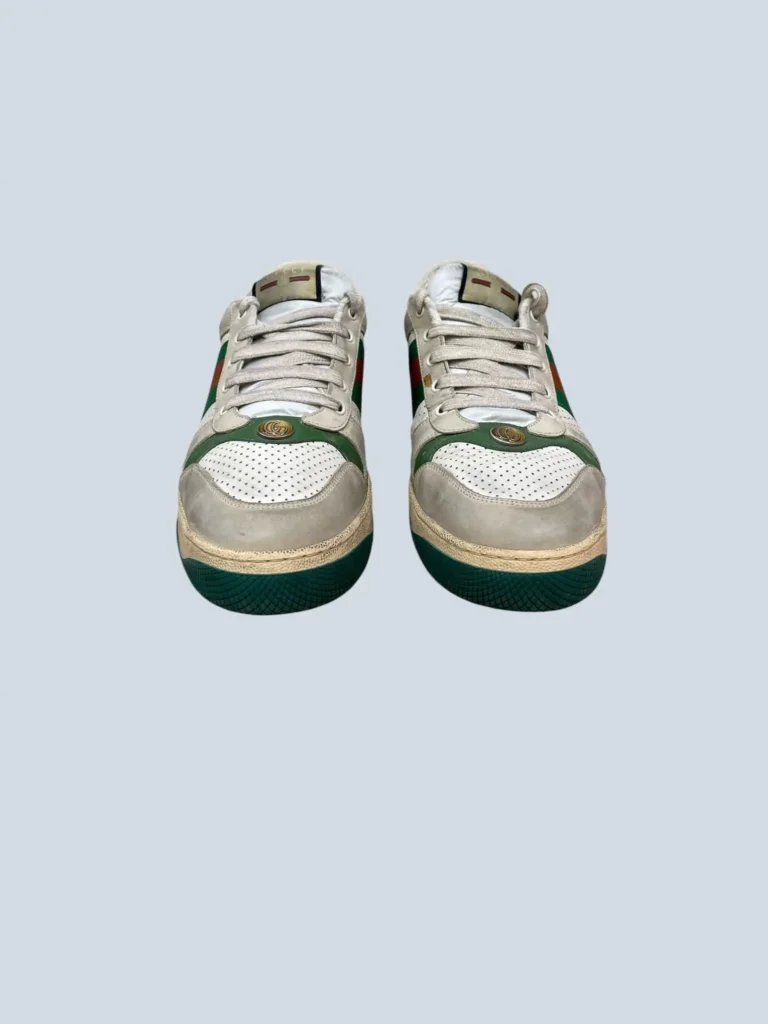 Sneakers Screener in pelle con dettaglio web, 11,5., foto 3 di 8