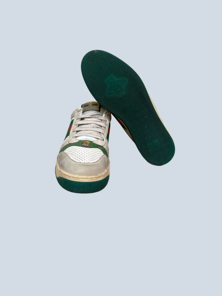 Sneakers Screener in pelle con dettaglio web, 11,5., foto 5 di 8