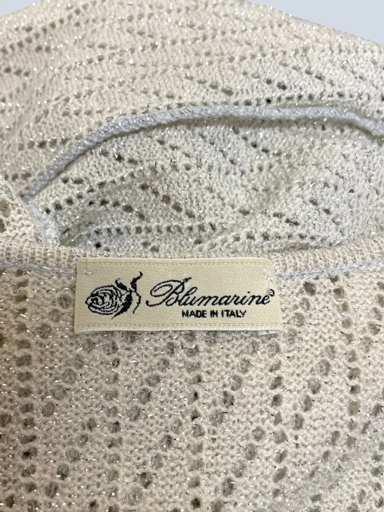 Cotton and lurex twin-set with applications, 42., photo 6 of 12