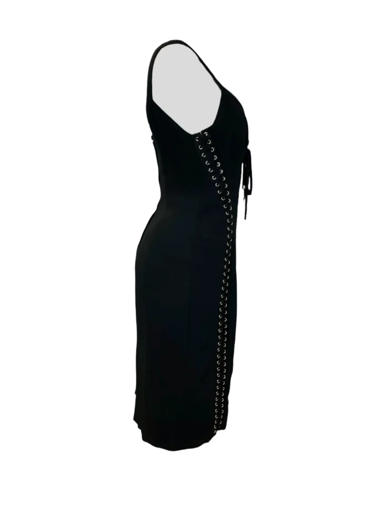 Corsetry-detail midi sheath dress, photo 2 of 7