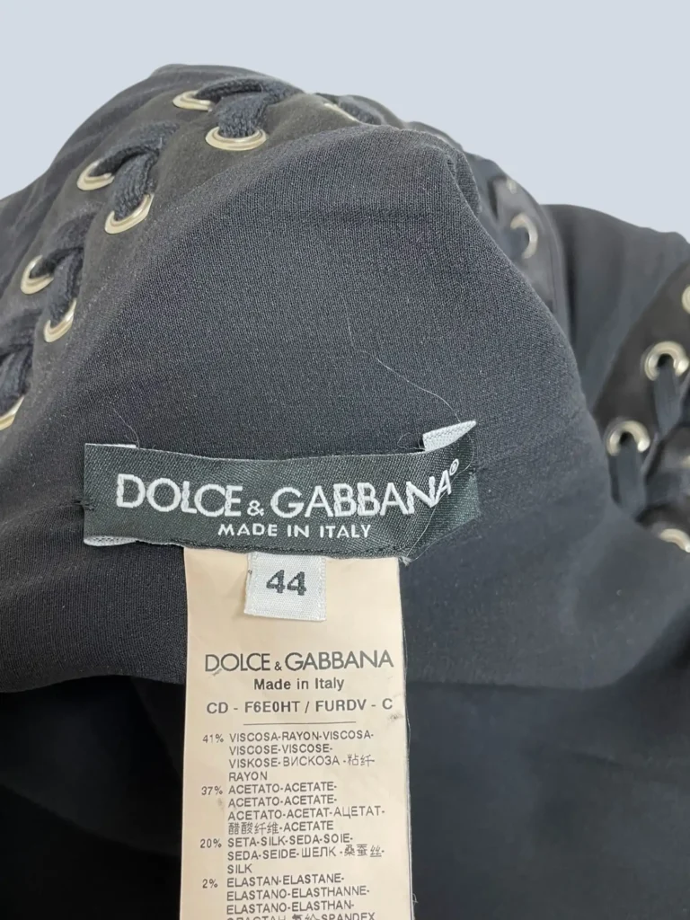 Abito midi tubino con dettagli corsetteria, 44., foto 5 di 7