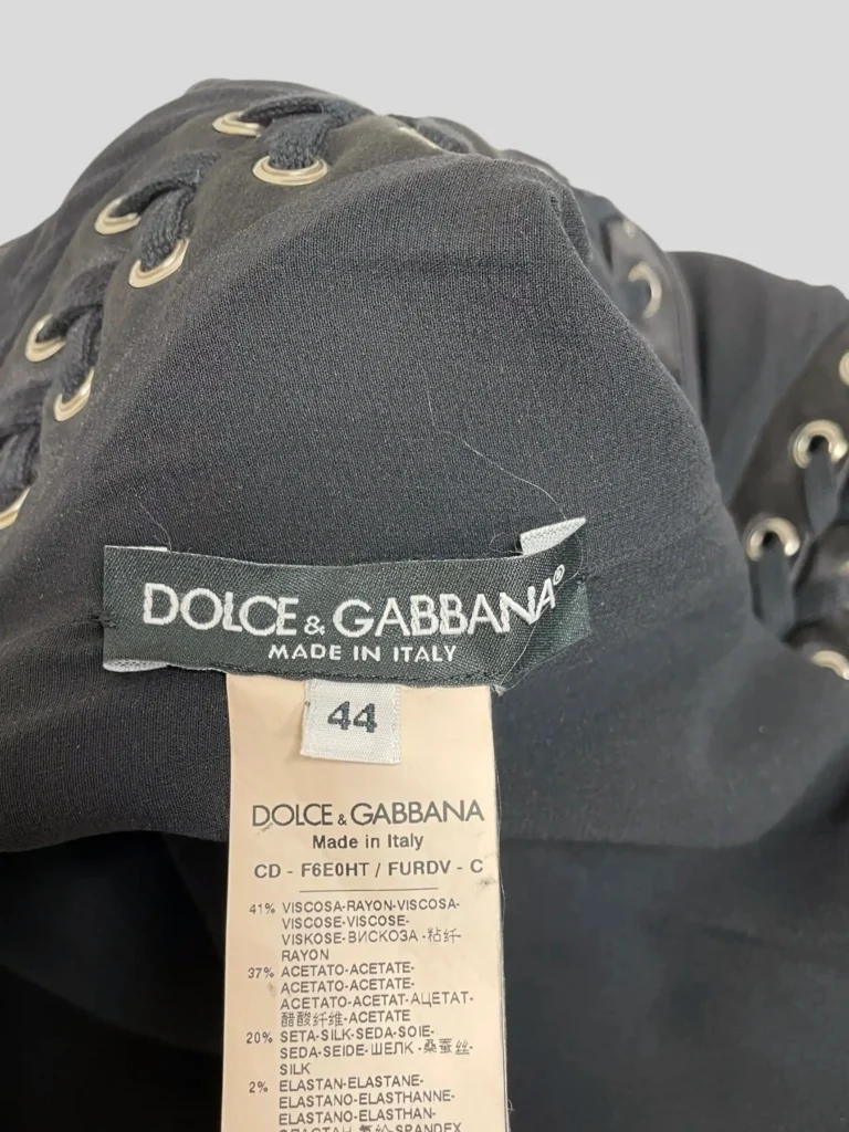 Abito midi tubino con dettagli corsetteria, 44., foto 5 di 7