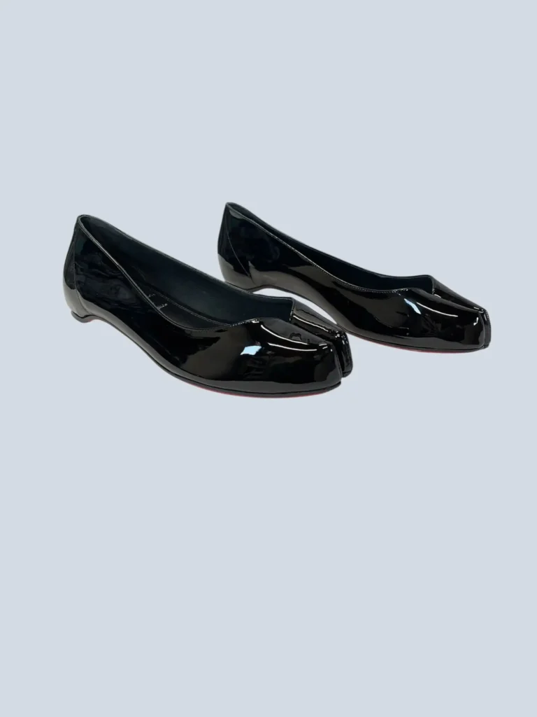 Maison Margiela x Christian Louboutin, ballerine Marlougiela in vernice, 37., foto 2 di 7