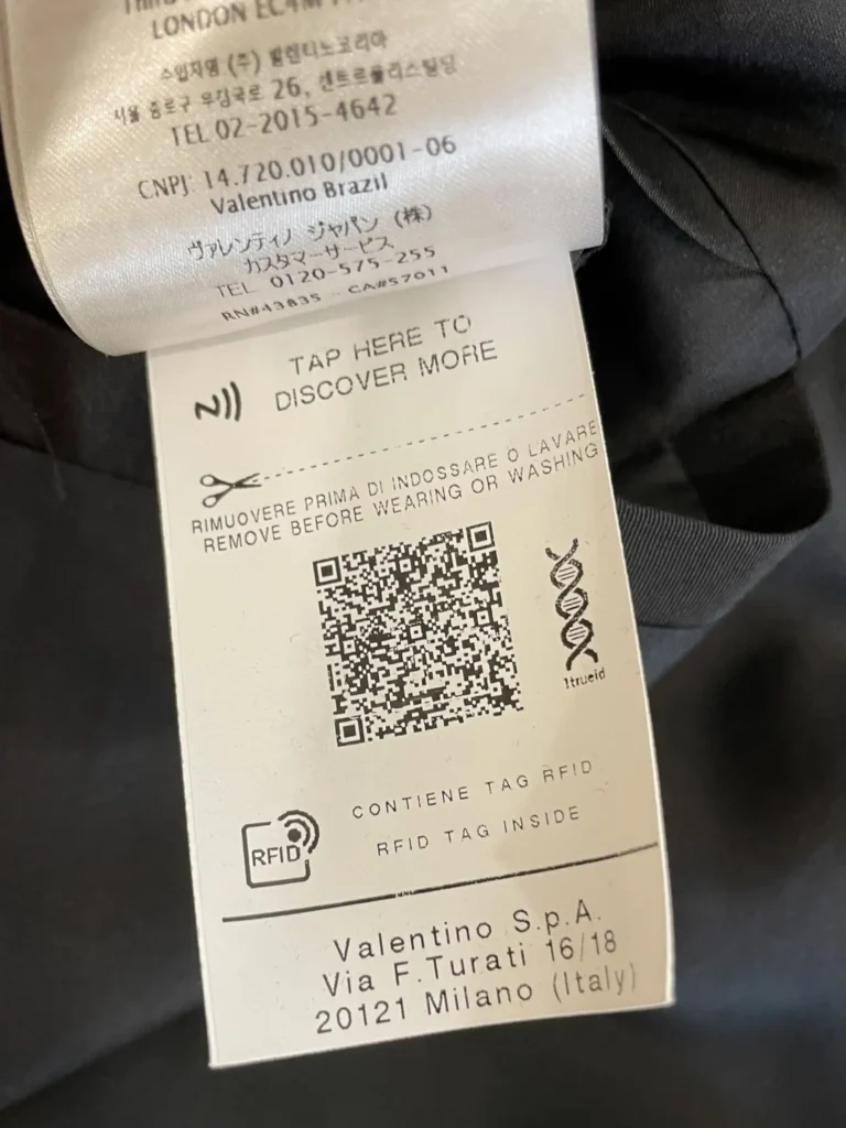 Garavani, blazer doppiopetto oversize in seta, 42., foto 8 di 11