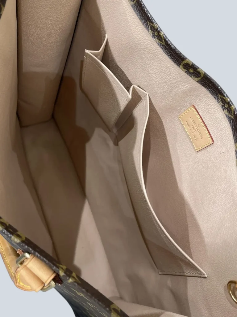 Sac Plat Monogram canvas handbag, photo 6 of 10