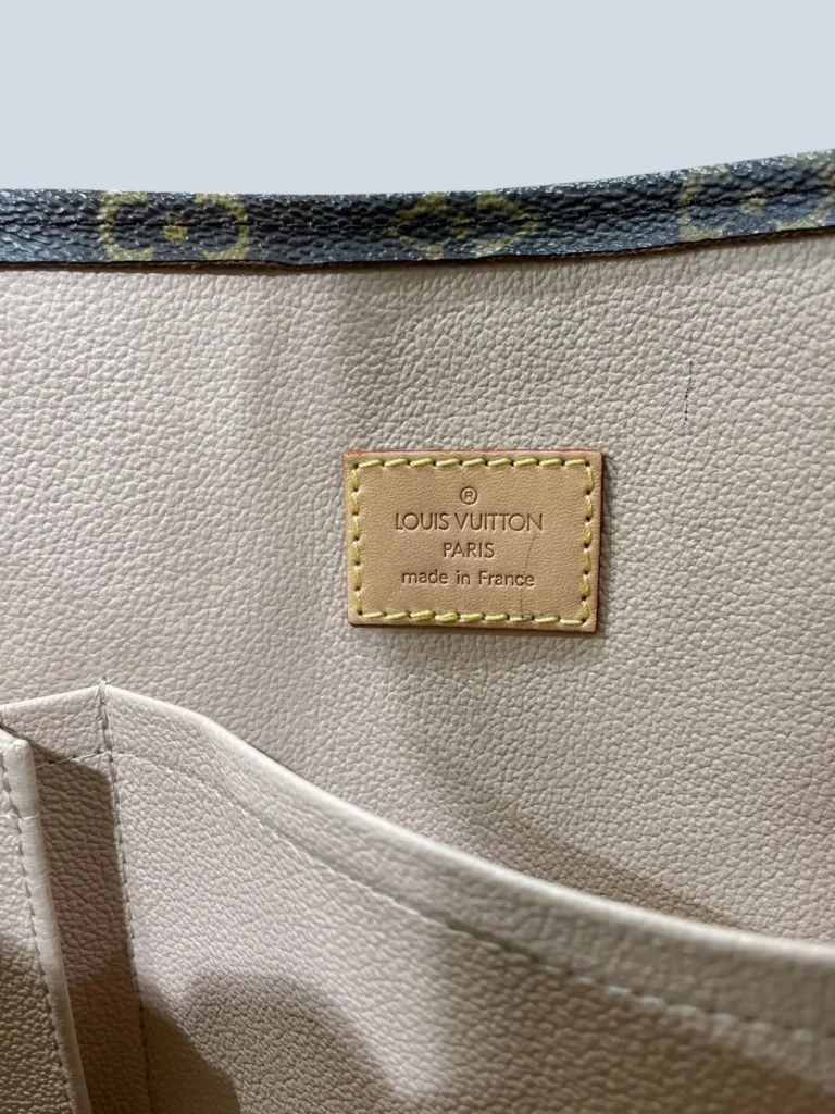 Sac Plat Monogram canvas handbag, photo 7 of 10