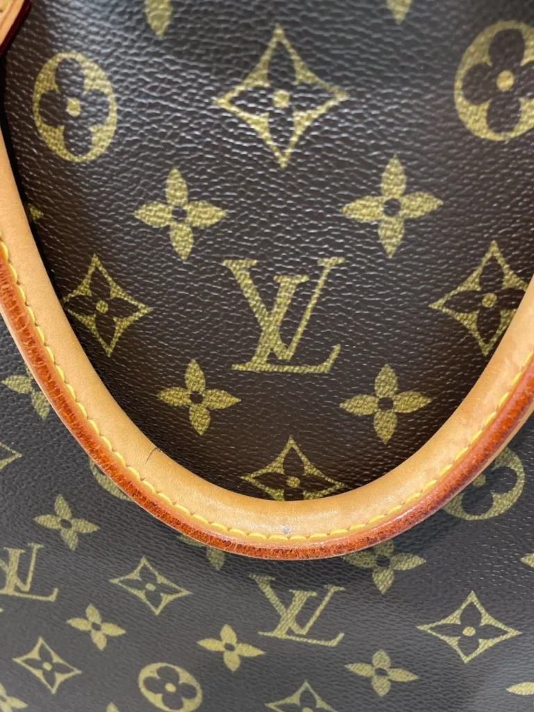 Sac Plat Monogram canvas handbag, photo 9 of 10
