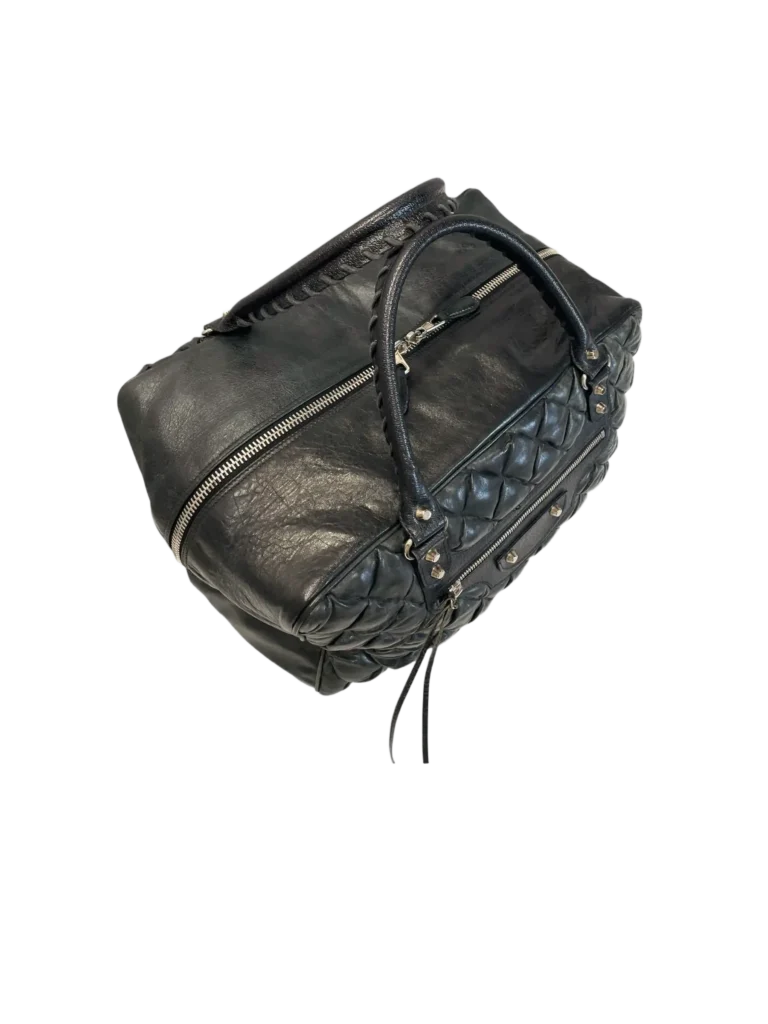 Matelassé City quilted leather tote bag, photo 8 of 15