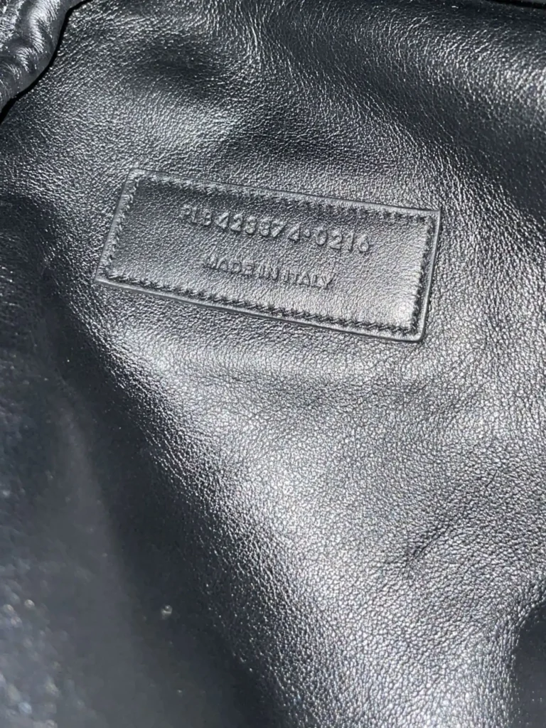 Borsa a secchiello Emmanuelle in tessuto jacquard Jungle., foto 8 di 10