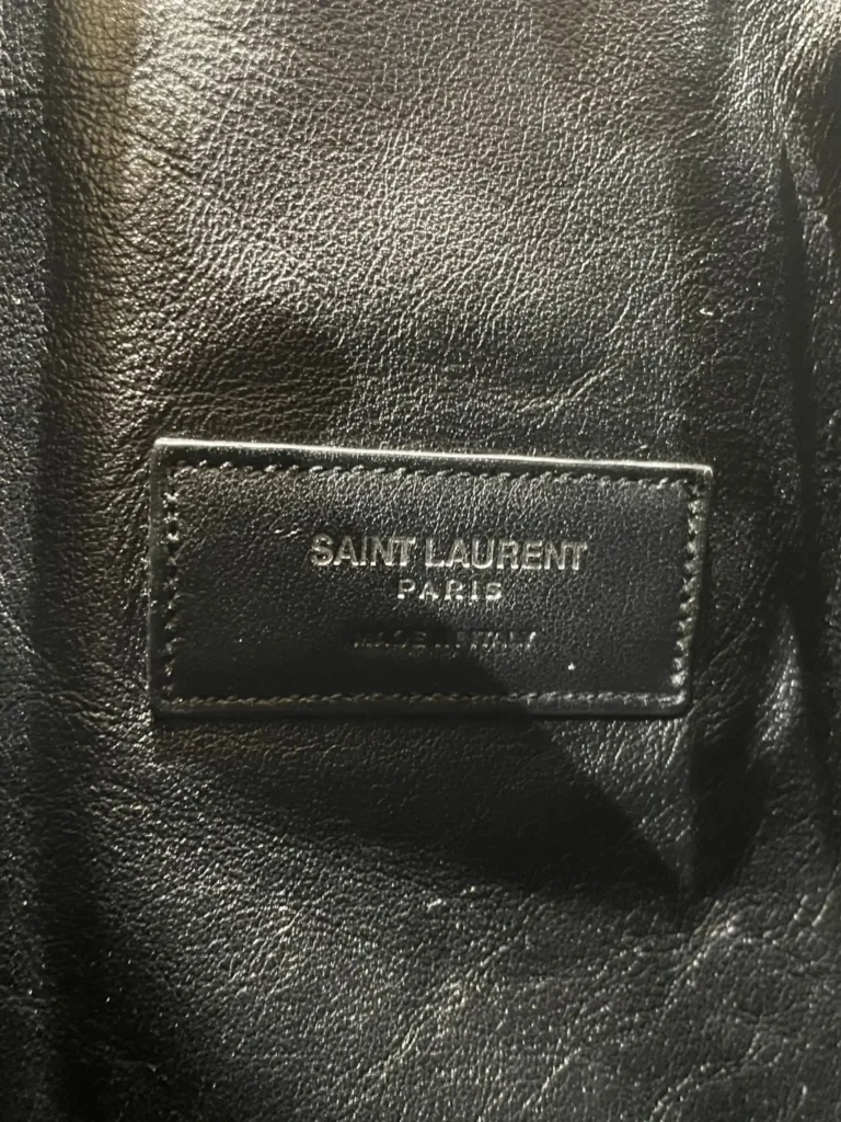 Borsa a secchiello Emmanuelle in tessuto jacquard Jungle., foto 7 di 10