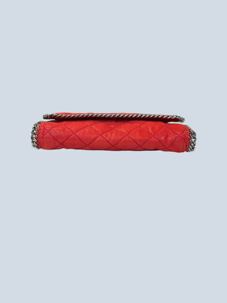 Borsa a spalla Falabella in Shaggy Deer trapuntato., foto 4 di 9