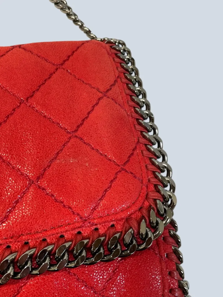 Borsa a spalla Falabella in Shaggy Deer trapuntato., foto 9 di 9