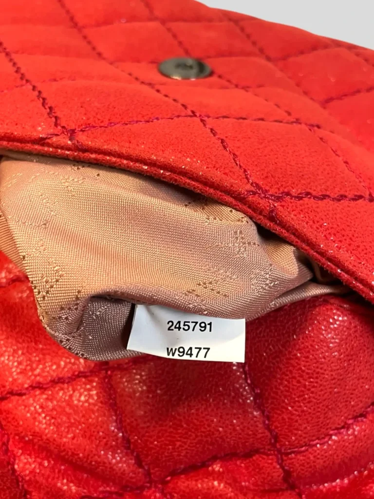 Quilted Shaggy Deer Falabella shoulder bag, photo 6 of 9