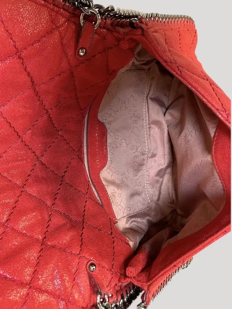 Quilted Shaggy Deer Falabella shoulder bag, photo 5 of 9