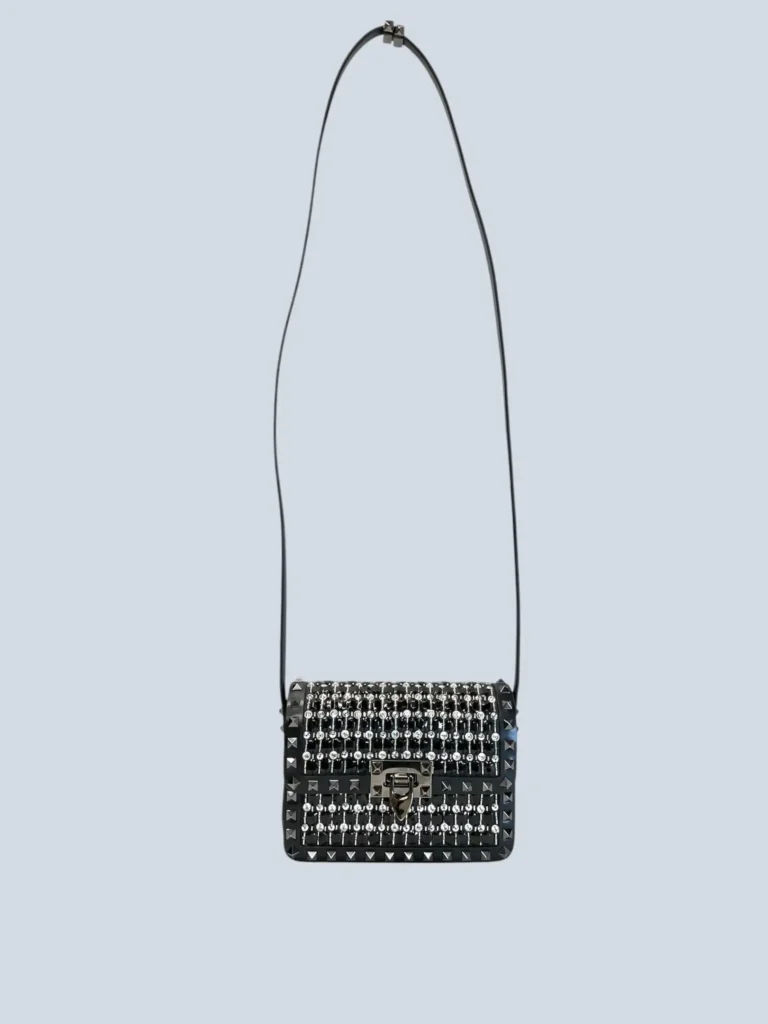 Garavani, borsa a spalla Rockstud23 Piccola in pelle., foto 5 di 11