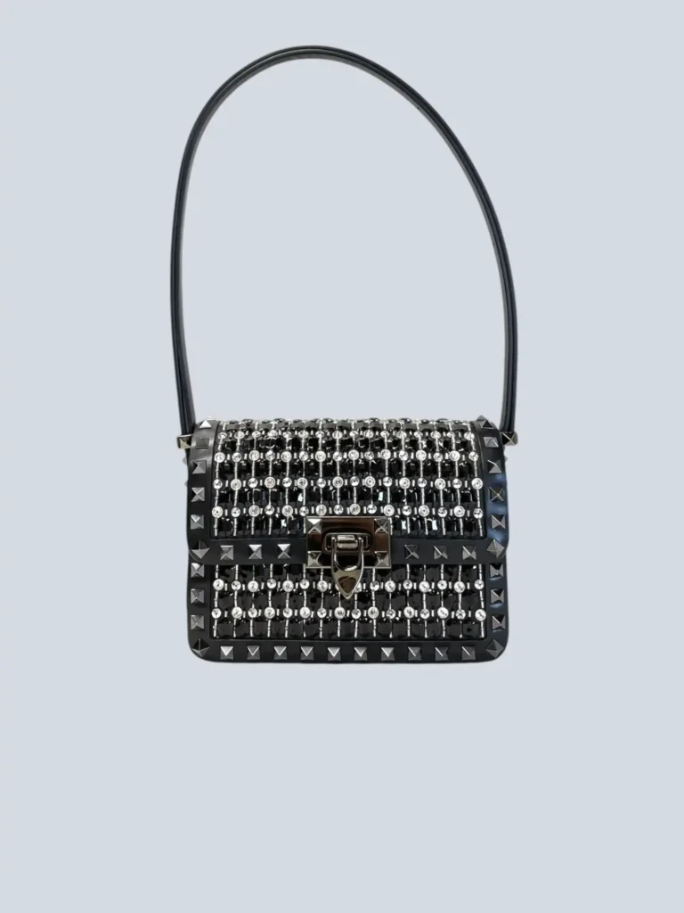 Garavani, borsa a spalla Rockstud23 Piccola in pelle.