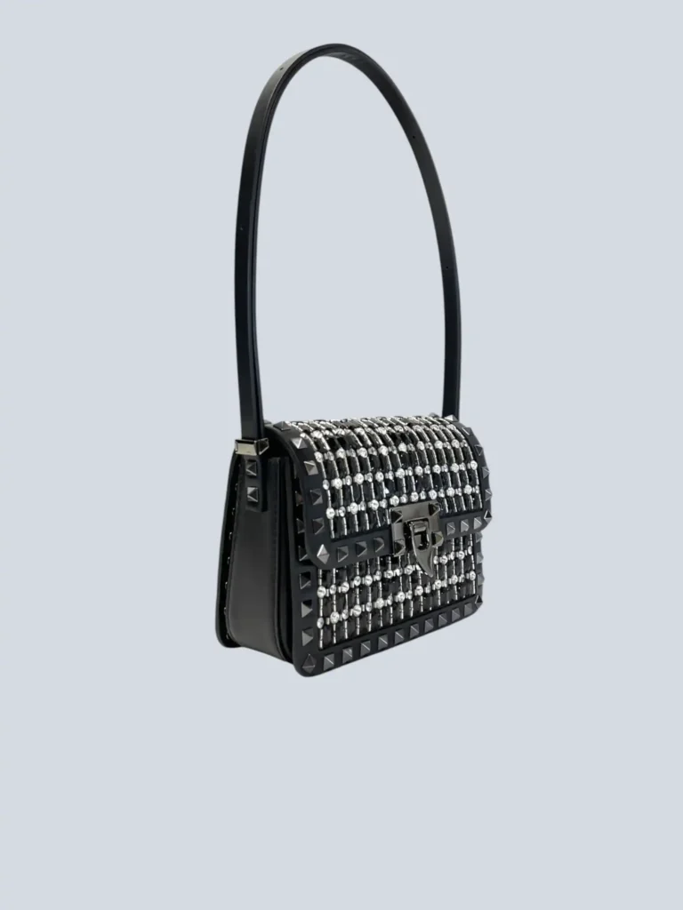 Garavani, borsa a spalla Rockstud23 Piccola in pelle., foto 2 di 11