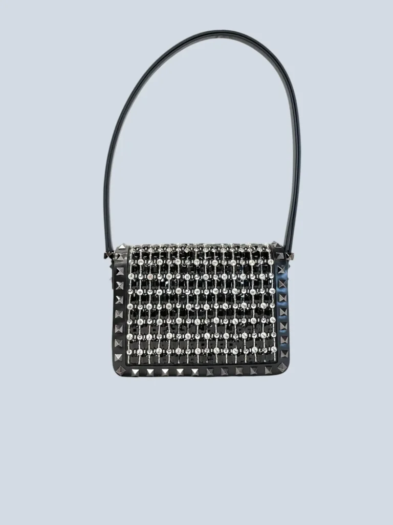 Garavani, borsa a spalla Rockstud23 Piccola in pelle., foto 4 di 11