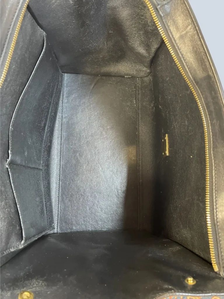 Borsa a spalla Trapeze Medium in pitone e suede., foto 7 di 19