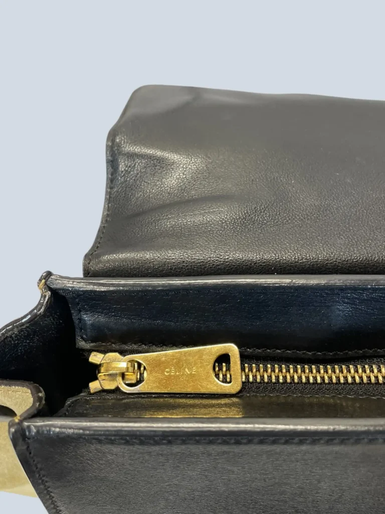 Borsa a spalla Trapeze Medium in pitone e suede., foto 10 di 19
