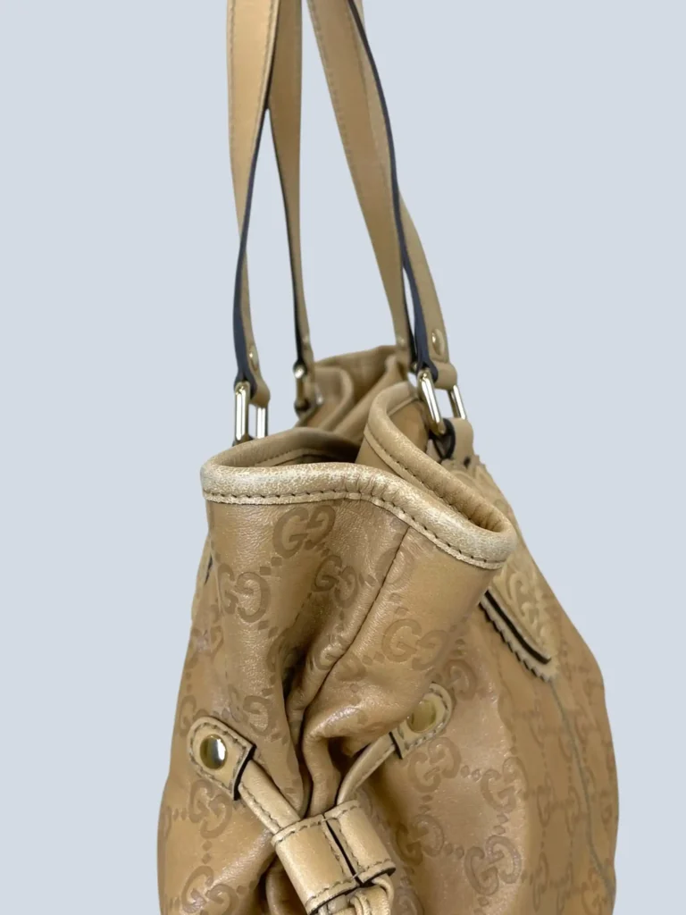 Tribeca Guccissima leather shoulder tote bag, photo 12 of 15