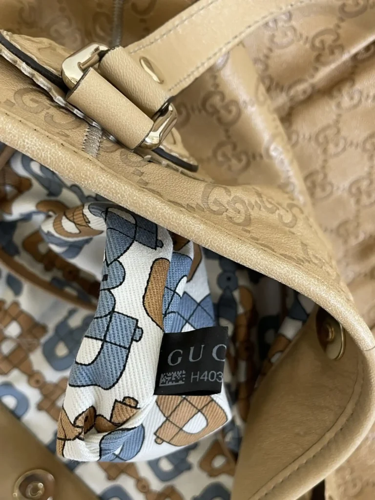 Tribeca Guccissima leather shoulder tote bag, photo 10 of 15
