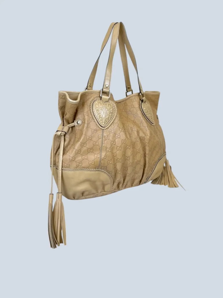 Tribeca Guccissima leather shoulder tote bag, photo 2 of 15