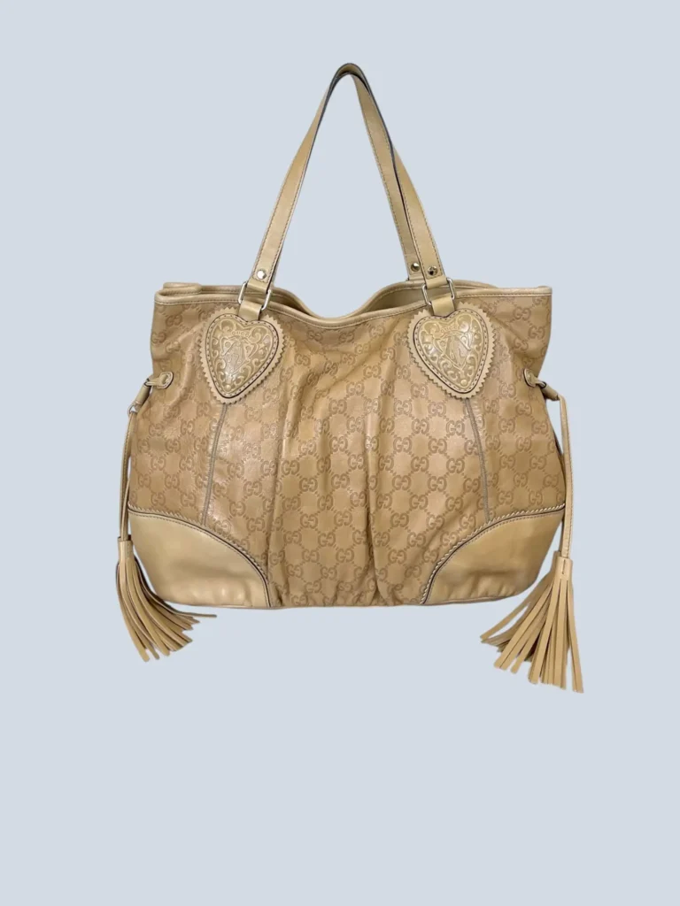 Tribeca Guccissima leather shoulder tote bag, photo 4 of 15