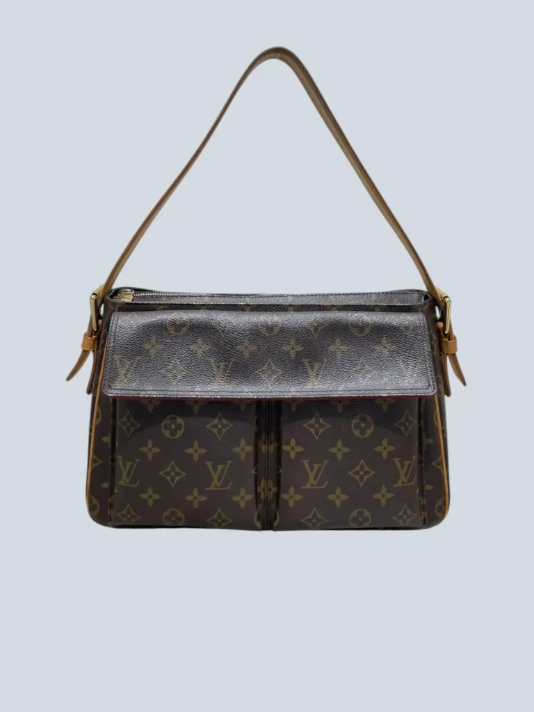 Borsa a spalla Viva Cité GM in tela Monogram.