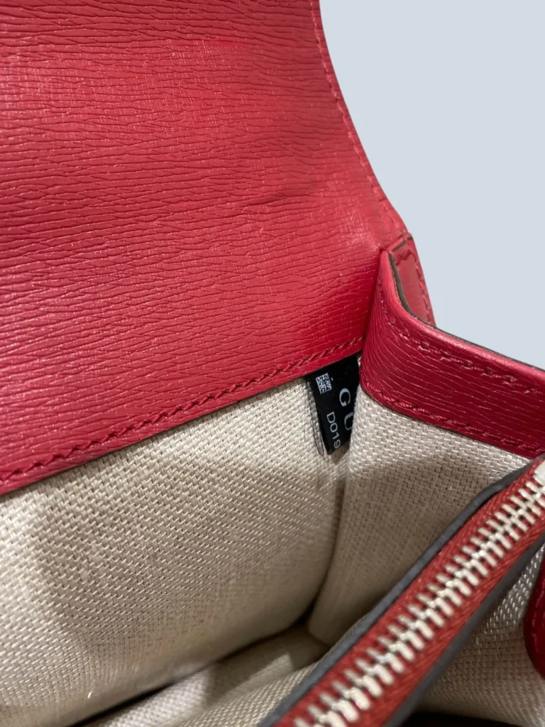 Borsa a spalla Dionysus Piccola in pelle con stampa Blooms., foto 8 di 10