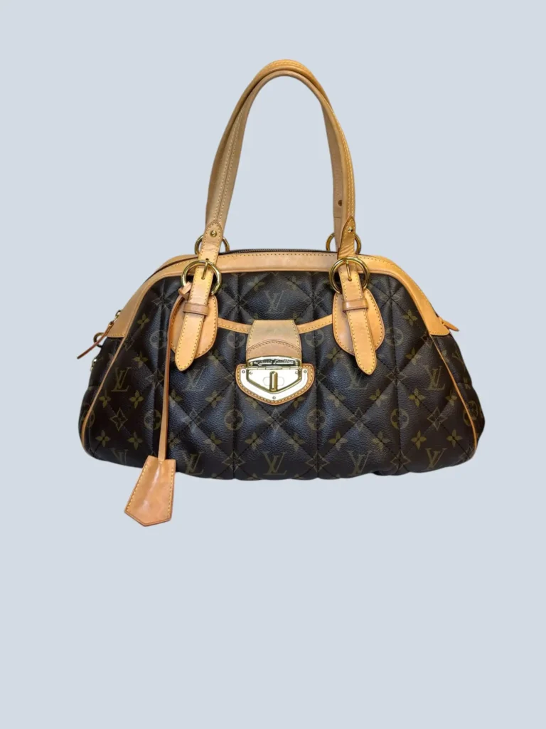 Borsa a spalla Etoile Bowling in tela Monogram.