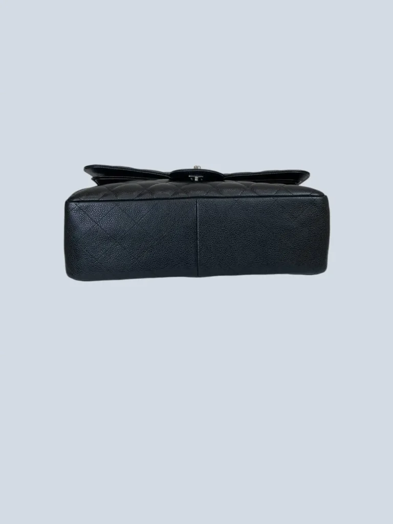 Borsa Jumbo Classic Double Flap in pelle caviar., foto 6 di 12