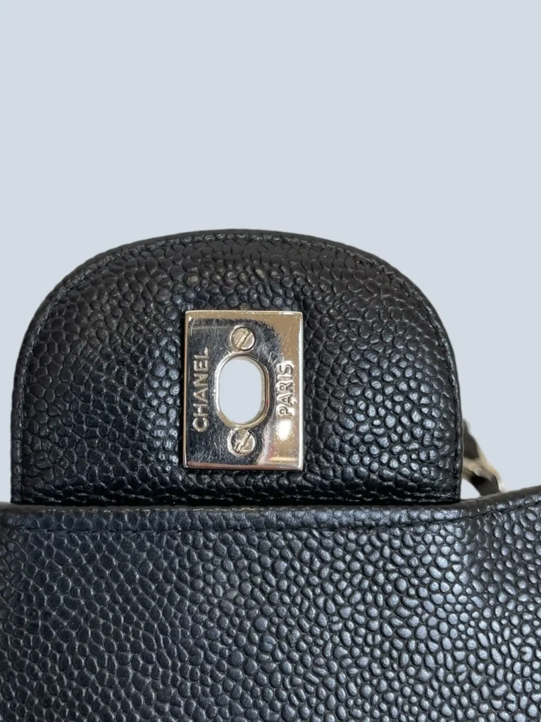Borsa Jumbo Classic Double Flap in pelle caviar., foto 11 di 12