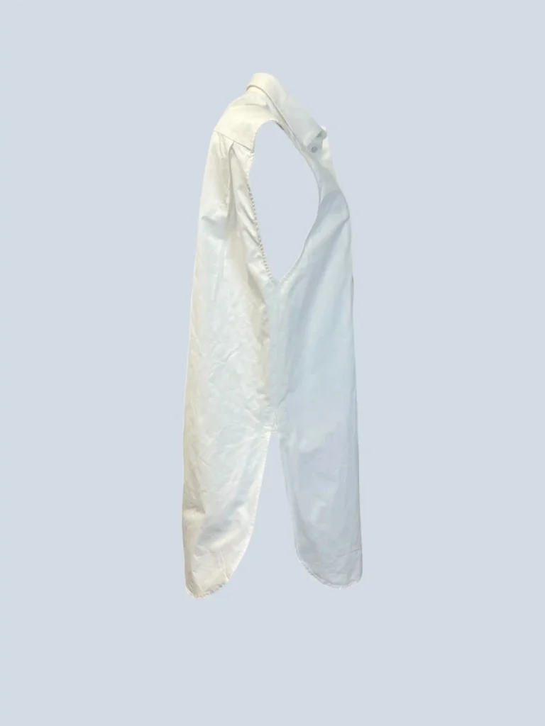 Camicia smanicata Padded in cotone, 40., foto 2 di 8
