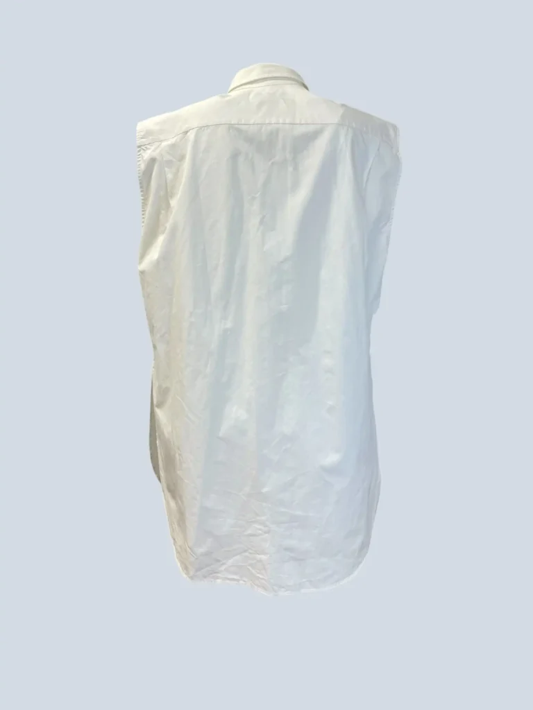 Camicia smanicata Padded in cotone, 40., foto 3 di 8