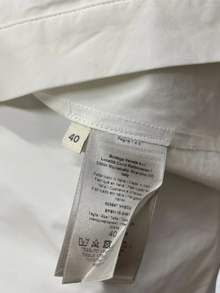 Camicia smanicata Padded in cotone, 40., foto 6 di 8