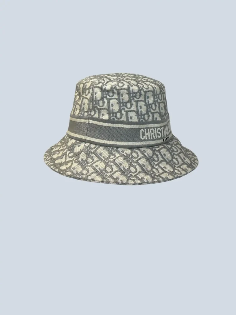 Cappello bucket in tela jacquard, 57., foto 2 di 9