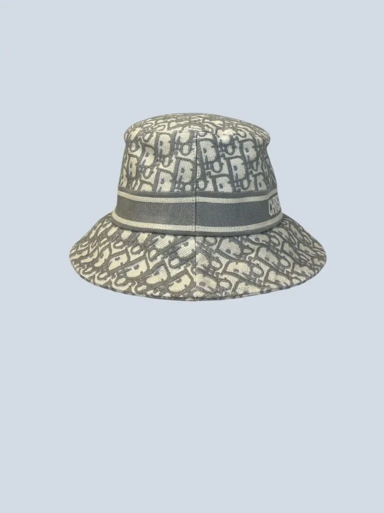 Cappello bucket in tela jacquard, 57., foto 3 di 9