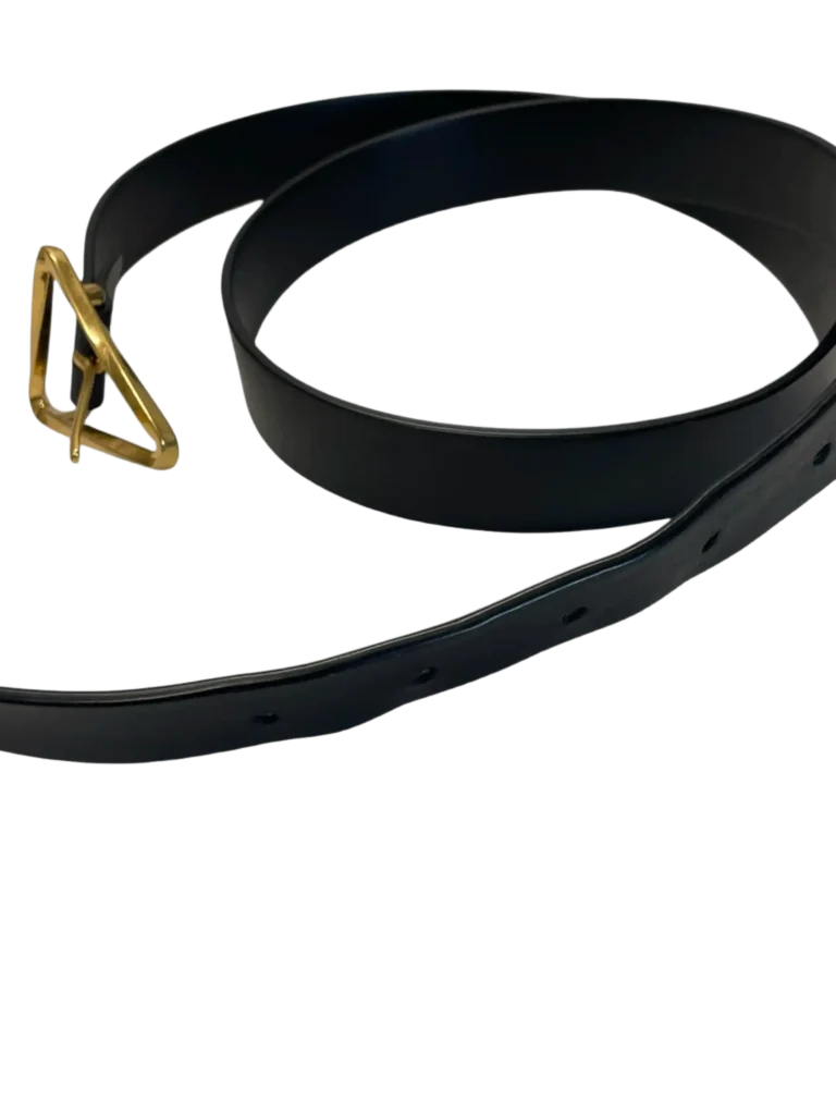 Triangle leather belt, 85., photo 6 of 6