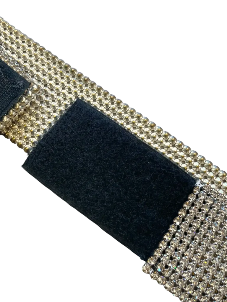 Swarovski crystal belt with leather ring, 85., photo 3 of 6