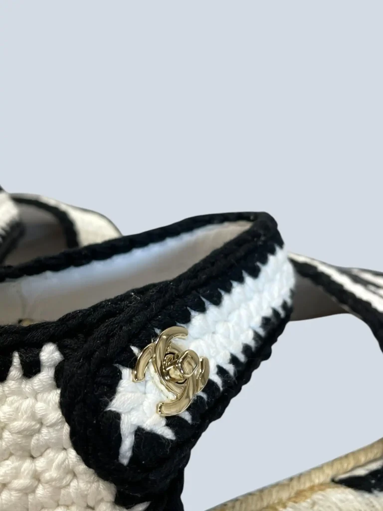 Espadrillas Coco Mark in maglia uncinetto, 41C., foto 6 di 7
