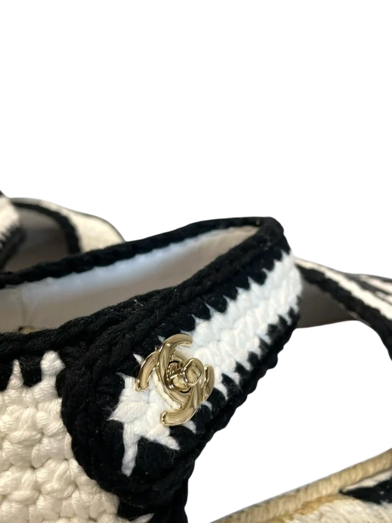 Espadrillas Coco Mark in maglia uncinetto, 41C., foto 6 di 7