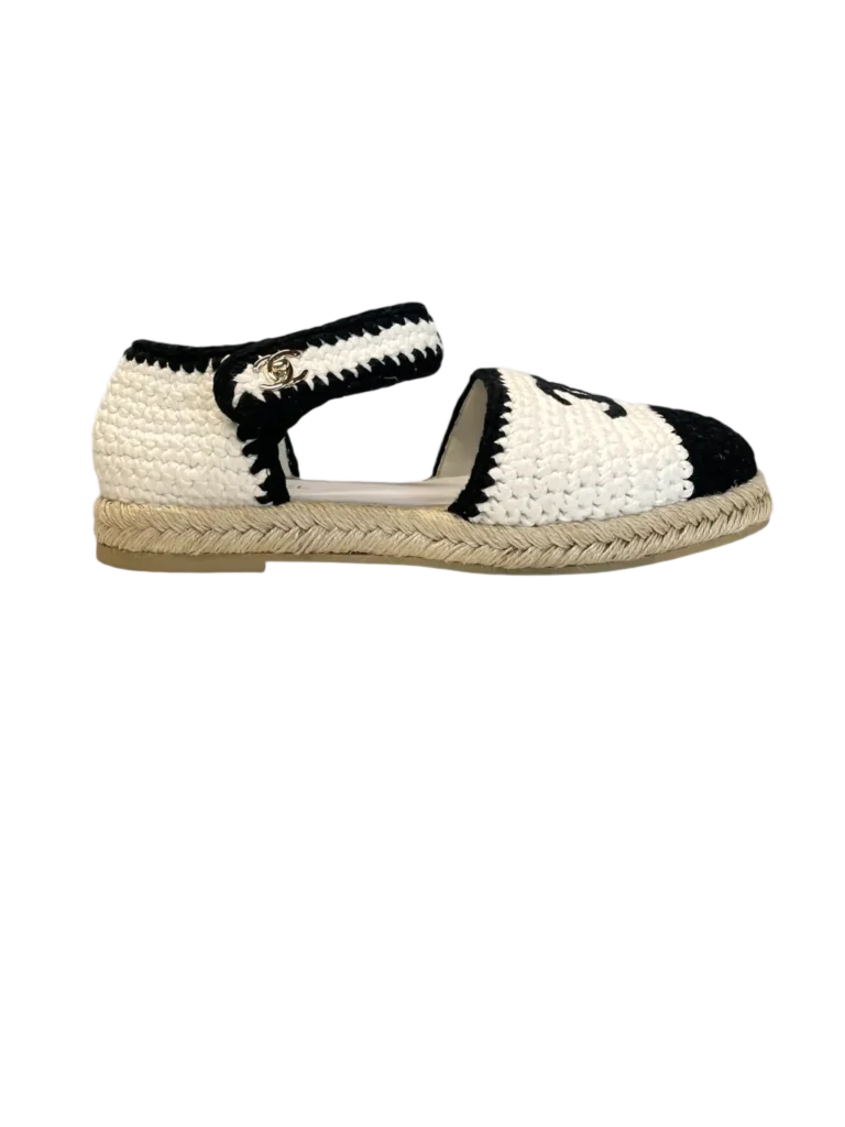 Espadrillas Coco Mark in maglia uncinetto, 41C., foto 1 di 7